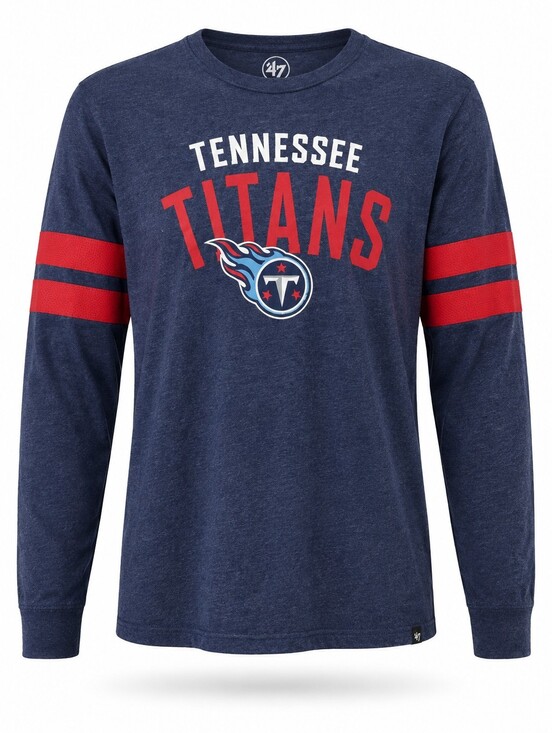 NFL Other - '47 Brand NFL Tennessee Titans Irving Long Sleeve T-Shirt Navy Blue Men's Size S